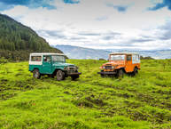1974 FJ43 Land Cruiser Orange